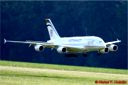 Peter Michel mit Airbus A-380, 75-Jahre Graupner, Modellflugtag 25.09.2005 auf der Hahnweide