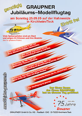 Graupner Jubil�ums-Modellflugtag