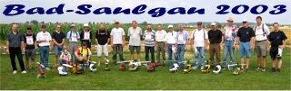 Teilnehmer Graupner Heli-Cup Bad-Saulgau 